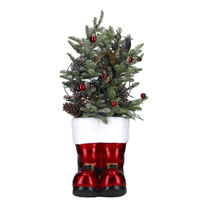 CHRISTMAS BOOTS WITH LED BRANCHES